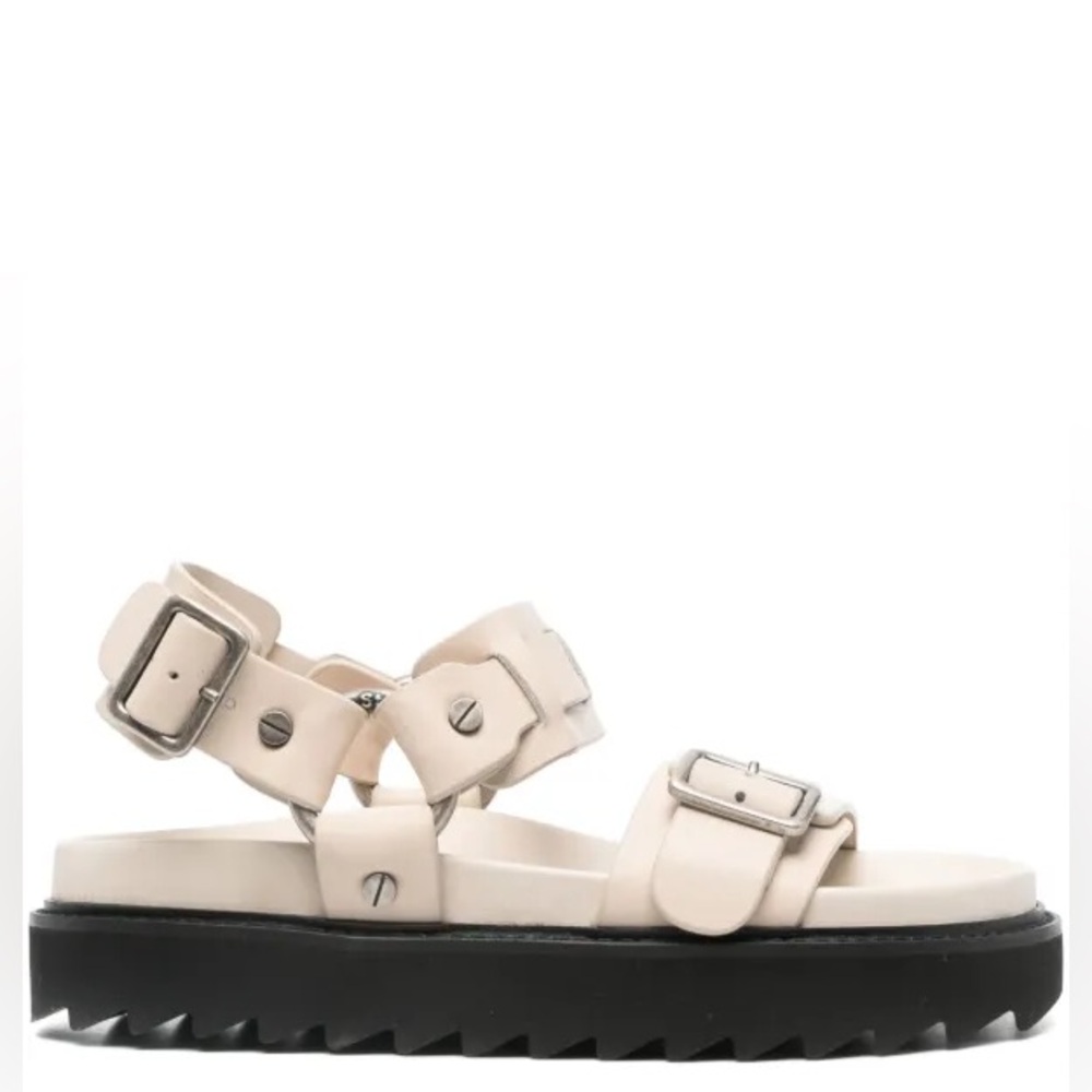 Acne Studios Balius Harness Sandal in Creme in Size 38 * BRAND NEW